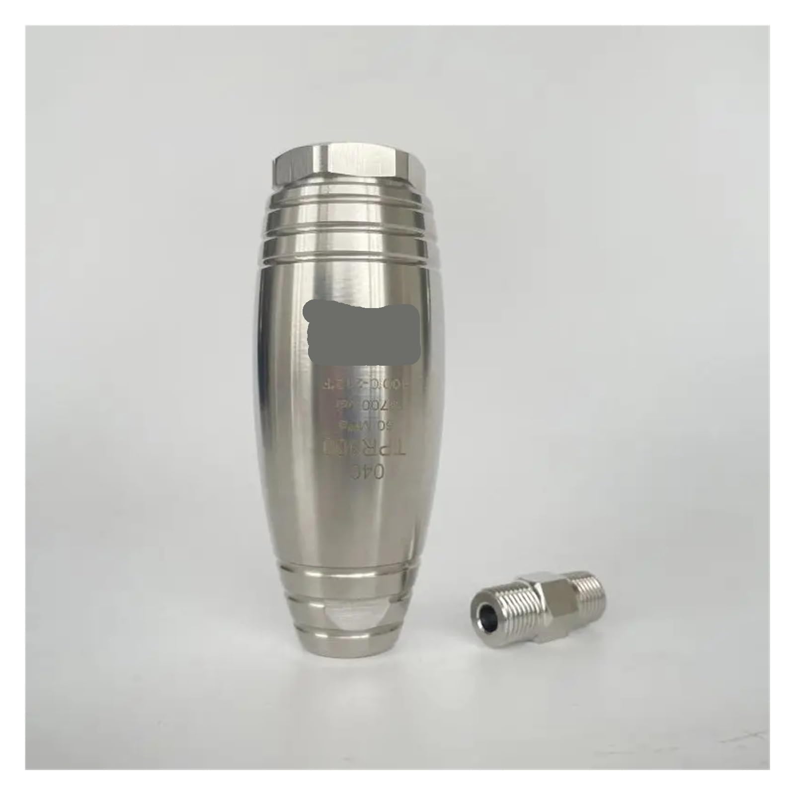 Ugello rotante ad alta pressione interamente in acciaio inossidabile 500/600 bar Turbo Carburo di tungsteno Attacco 1/4 BSP F Bocchette per idropulitrici