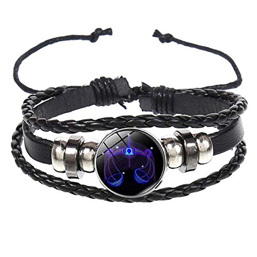 Bijoux constellation en cuir premium et détails finitions punk