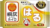 KIRIBAI Kairo Hot warming paste-on pad 10pcs from Japan