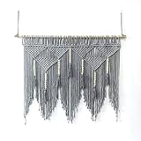 ★Un regalo para cualquier ocasión, especialmente para el calentamiento de la casa, baby shower, bodas, día de la madre o para las fiestas. Diseño único, después de horas de anudado, utilizando materiales naturales que dan una sensación minimalista y crean una sensación relajada en la habitación.