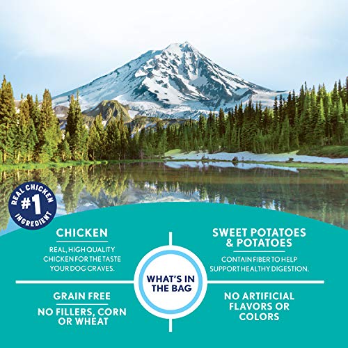 Natural Balance L.i.d. Limited Ingredient Diets Mini Jumpin' Stix Dog Treats, Chicken & Sweet Potato Formula, 4 Ounces, Grain Free #TOP4