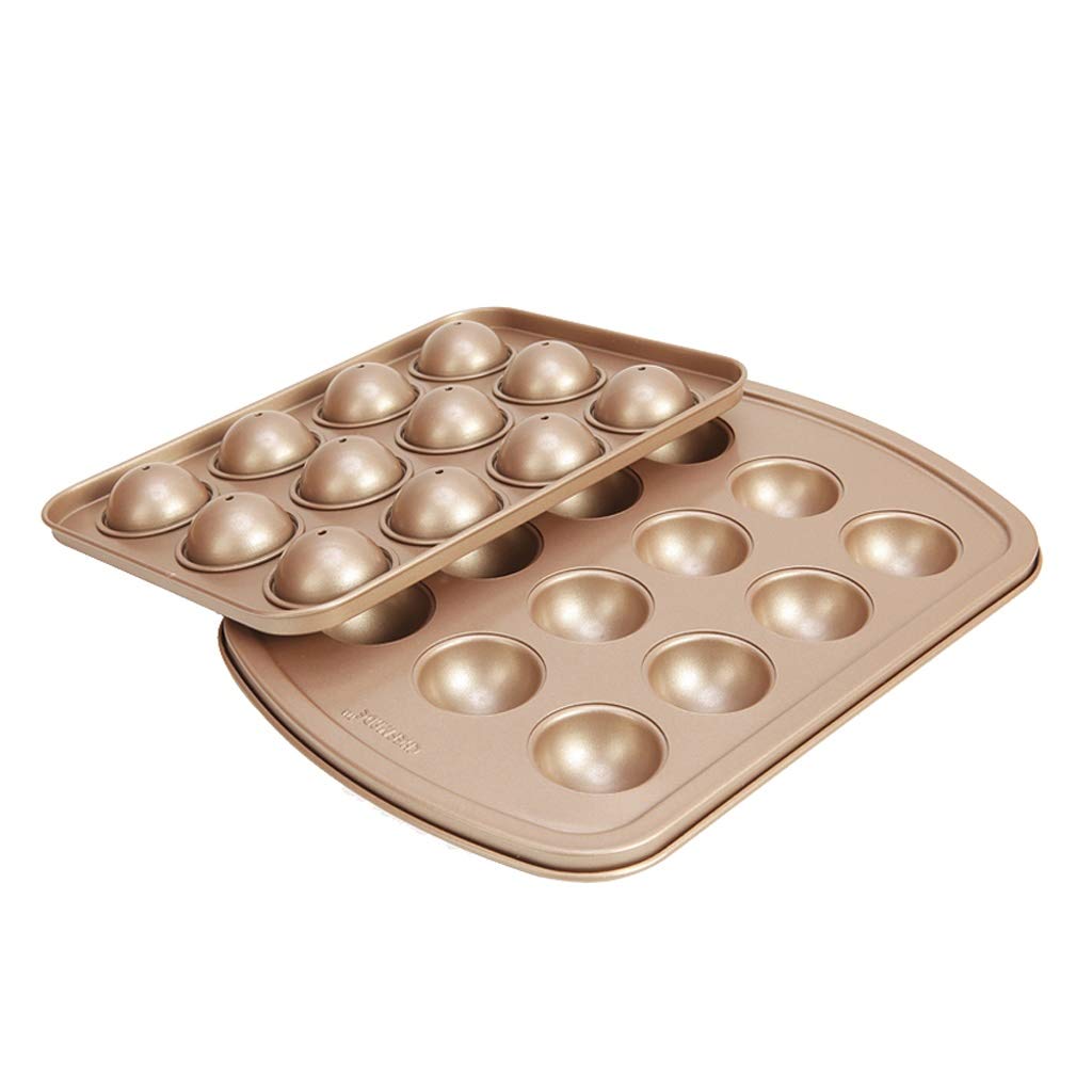 Cake Mold Champagne Gold Non-Stick Okrągły DIY Lollipop Czekoladowy Ciasto Chleb Formy Gospodarstwa Domowa Forma do pieczenia