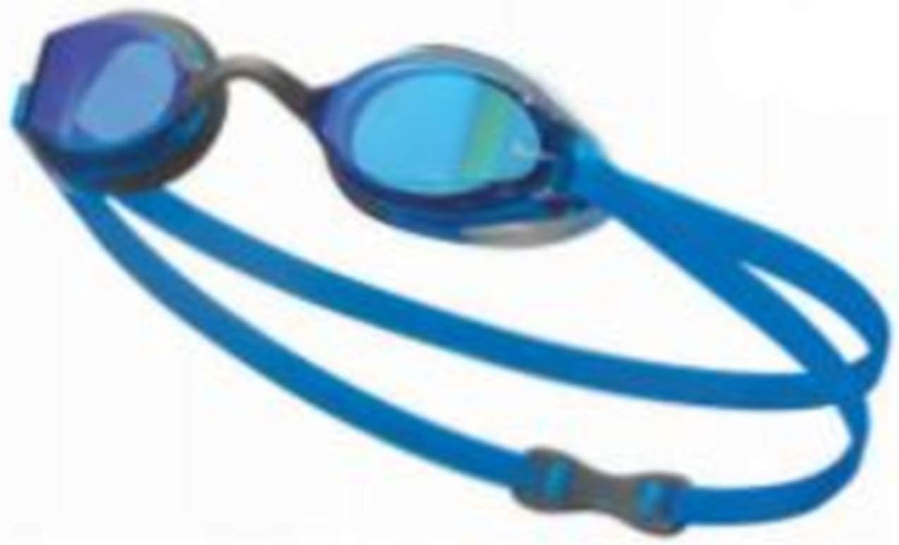 Nike Swim Legacy Mirror Youth Performance Goggle,Blue (400),OS