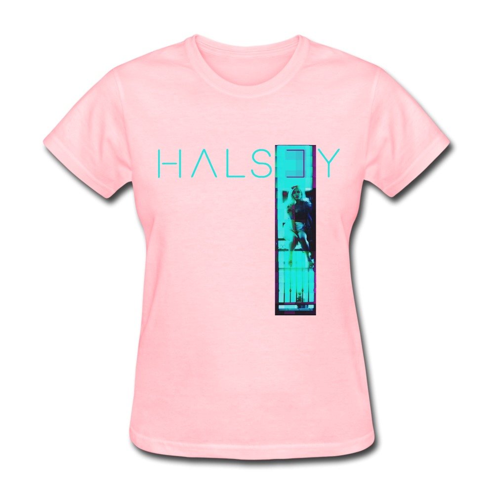 Women's Halsey Room 93 EP O-neck Tshirt Size M Pink Apparel