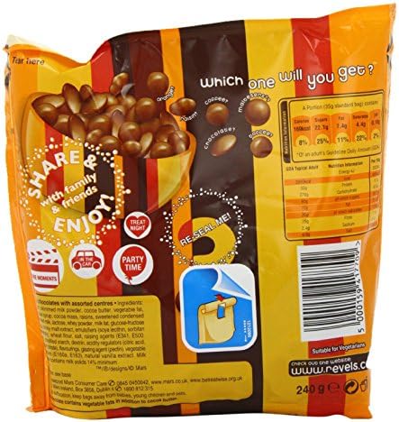 Revels Pouch 240 g (Pack of 12)