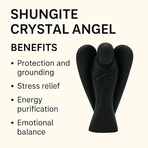 Miniatura 128 de Estatua de ángel de angelita de 2 pulgadas, hermosa piedra preciosa de ángel de la guarda, ángel de cristal natural, tallados a mano para promover