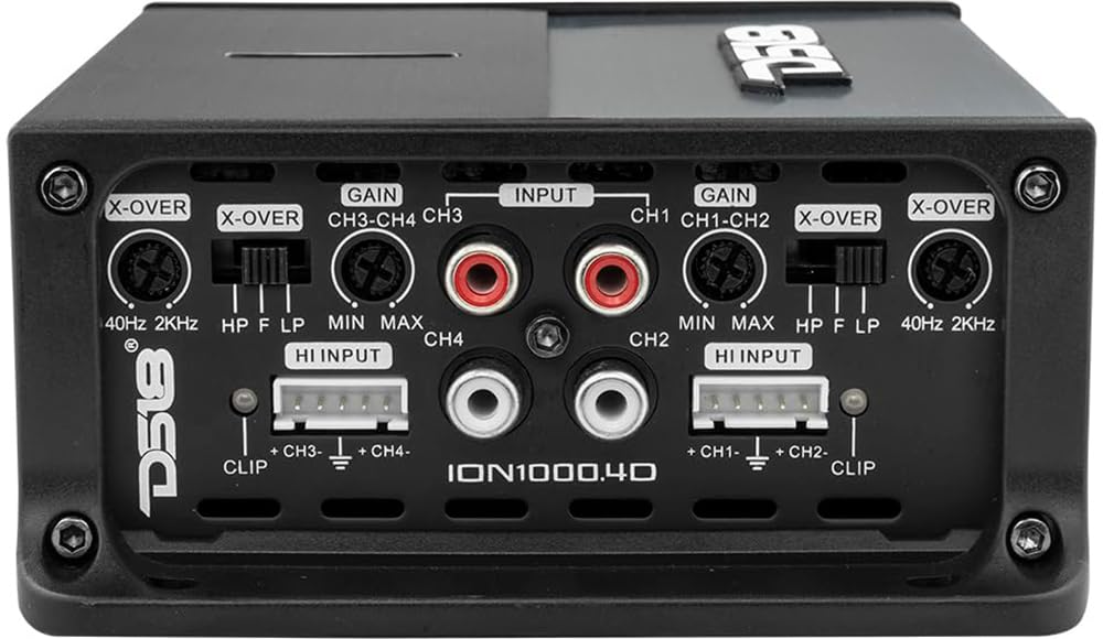 Ds18 ION1000.4D 4-Channel Car Amplifier