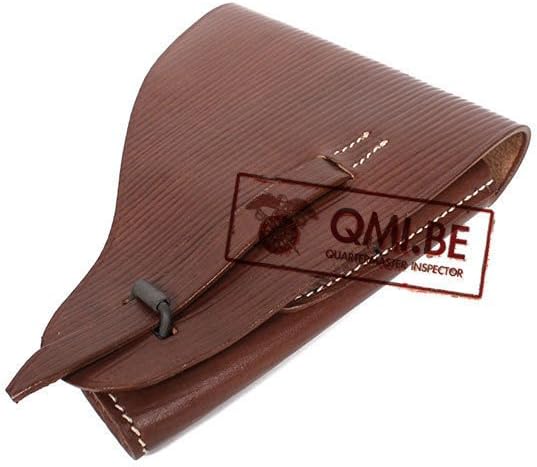 Leather holster for Colt M1903 and FN Browning M1900 (Belgian Army WWI)