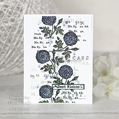 Creative Expressions Sam Poole-Shabby Textures-Clear Stamp Set, A5, Transparent - Image 3