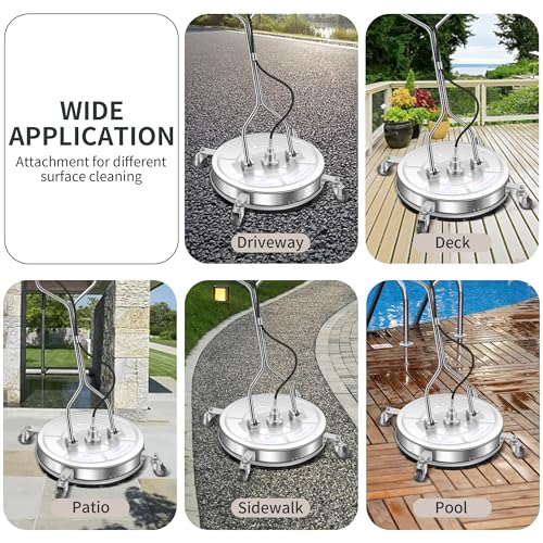 LidoDola 30'' Pressure Washer Surface Cleaner, Power Washer Accessory by LidoDola - Image 7