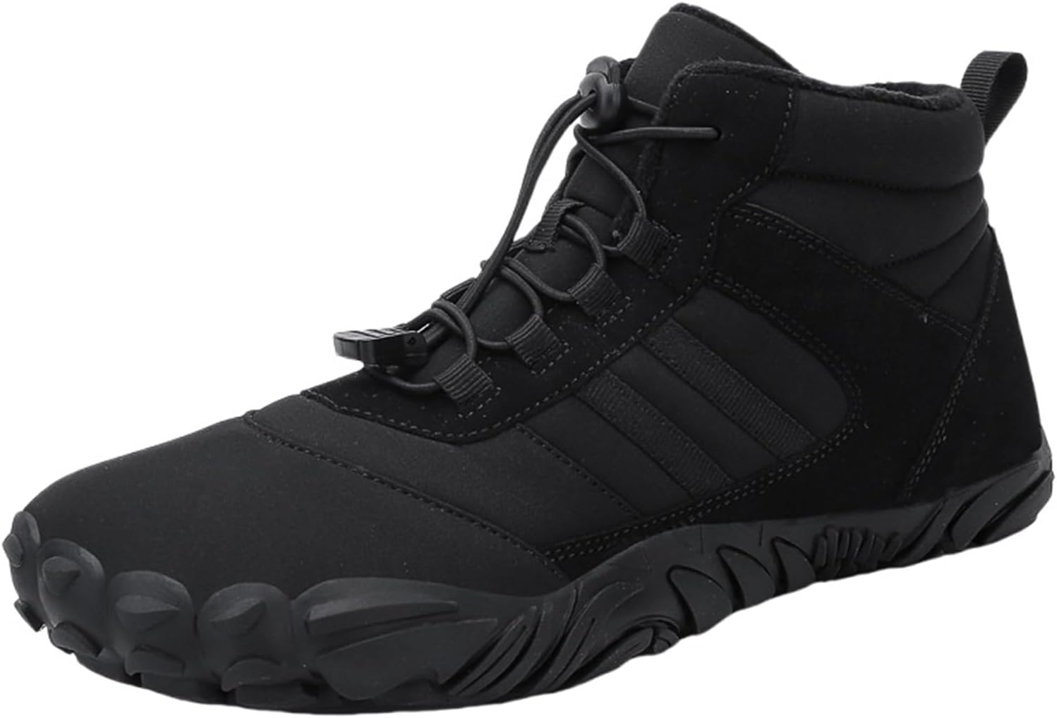 Grounded Barefoot Footwear for Women Men Neuropathy, Grounding Shoes, Winter Barefoot Shoes Wide Toe Non-Slip Boots