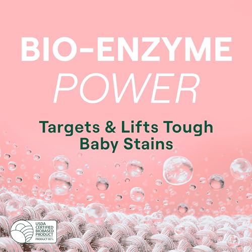 image for Seventh Generation Concentrated Baby Laundry Detergent, Stain Fighting