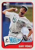 2023 Topps Archives #182 Eury Pérez Rookie Card