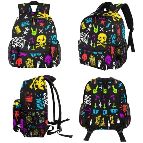 Sac à dos petit compagnon Carlin rayé pour des aventures multicolores