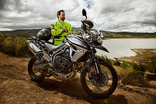 Certified Motorcyclist Motorcycle Airbag Jacket XL Yellow Touring HV — view 7