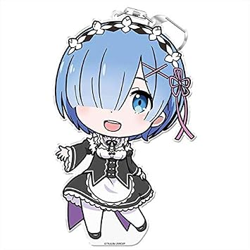 ReZero - Starting Life in Another World Dekapuniko! Key Holder with Stand Rem