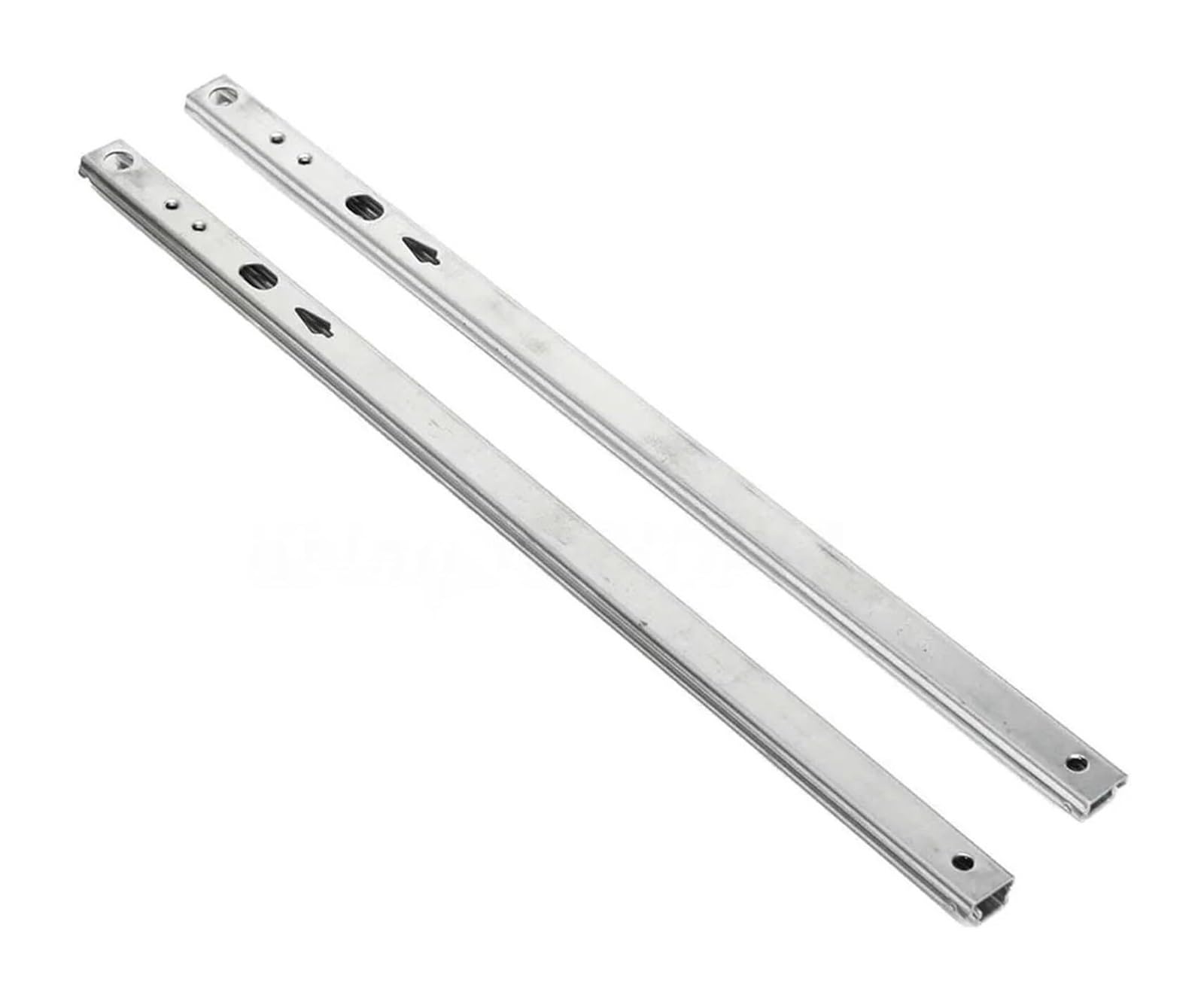 FJQFHH Drawer runners, Ball Bearing Telescopic Steel For Kitchen 2pc(10in (246mm))