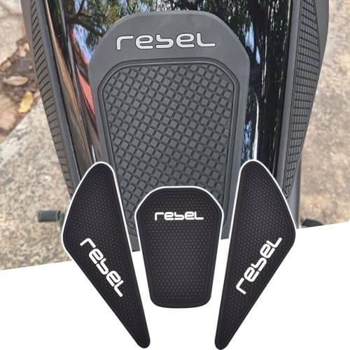 Coussinets de réservoir antidérapants Rebel CMX grip latéral