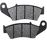 𝐄𝐟𝐟𝐢𝐳𝐢𝐞𝐧𝐭𝐞𝐬 𝐖ä𝐫𝐦𝐞𝐚𝐛𝐥𝐞𝐢𝐭𝐮𝐧𝐠𝐬𝐝𝐞𝐬𝐢𝐠𝐧: Der Bremsbelag verfügt über eine optimierte Rillenstruktur und eine Hochleistungs-Wärmeableitungsdichtung, um die Wärmeableitungseffizienz erheblich zu verbessern. Das innovative Umleitungsdesign kann Bremsstaub schnell abführen, Wärmestau verhindern und Stabilität beim kontinuierlichen Bremsen gewährleisten.