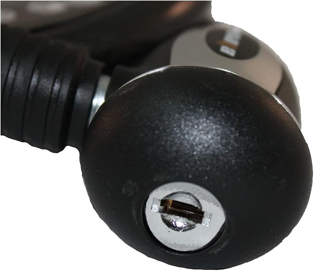 Cadeado Bike Aço Reforçado Elleven Com Chave 80cm X 15mm