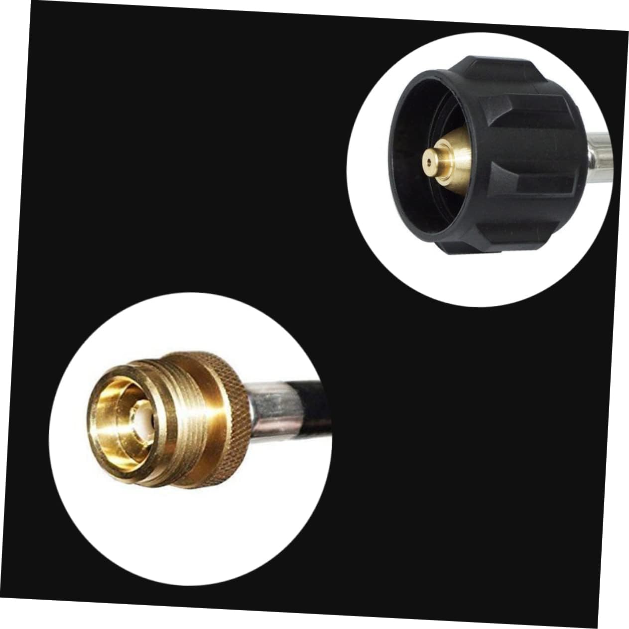 BESPORTBLE 12ft Propane Tank Hose Adapter Universal Propane Adaptor and Tank Converter for 1lb to 20lb Tanks