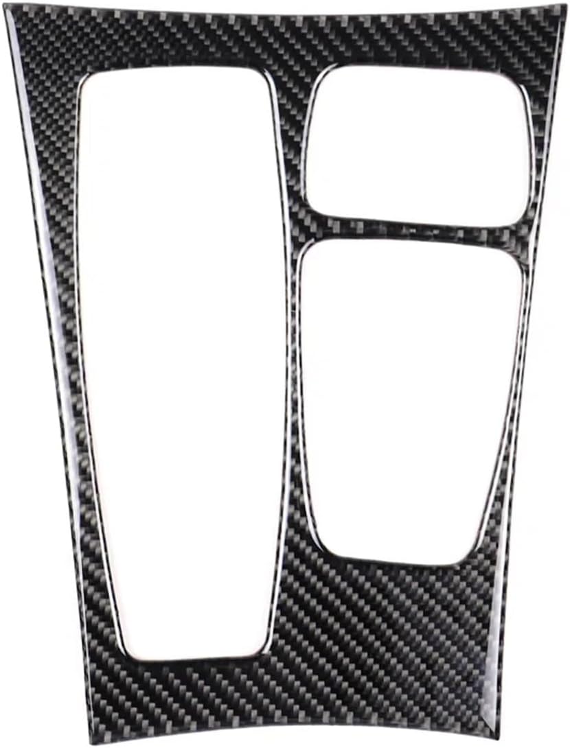 Carbon Fiber Car Interior Gear Shift Panel Decal Decorative Cover Trim for bmws X5 E70 2007-2009 Accessories Interiors