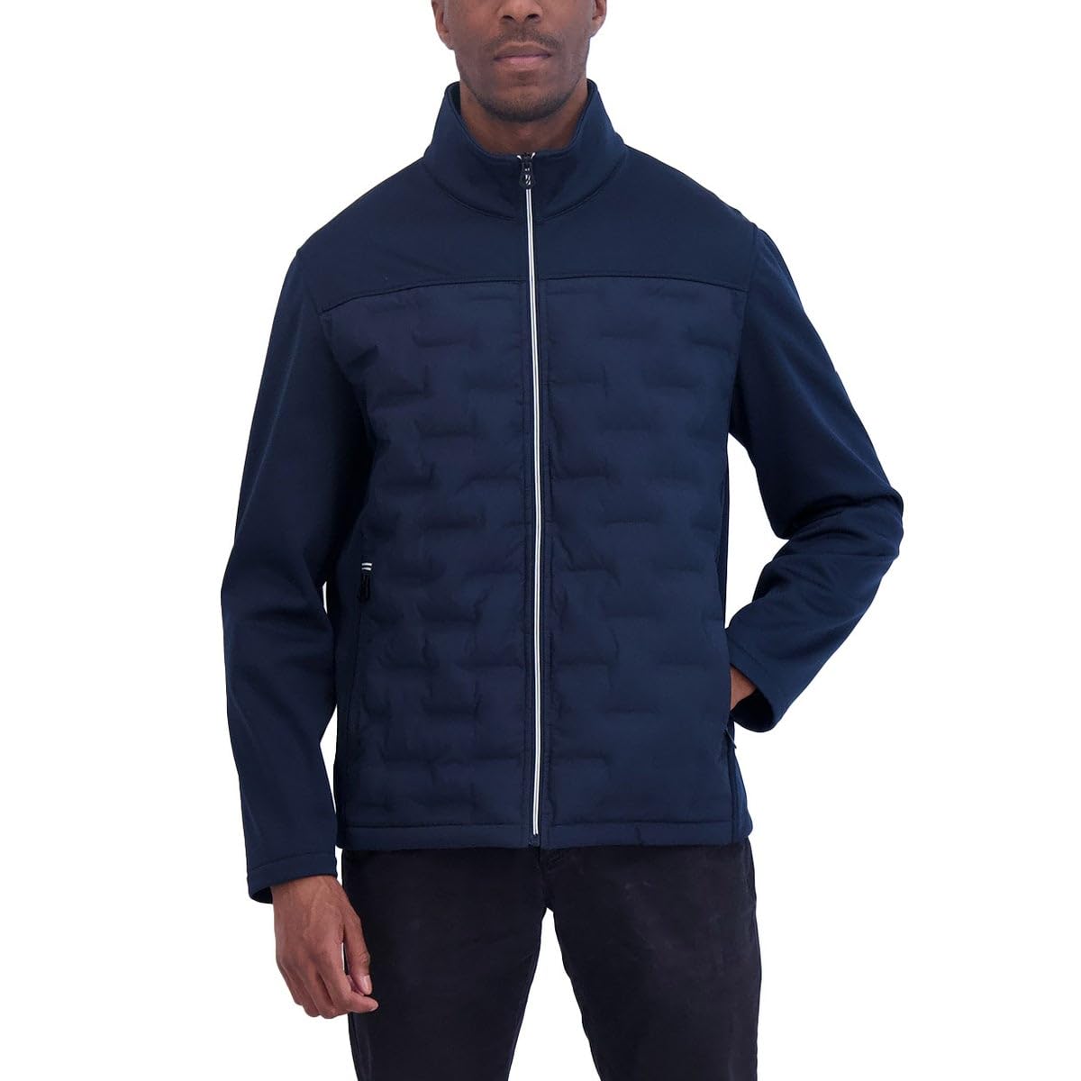 Nautica Men's Lightweight Fleece Lined Softshell Jacket