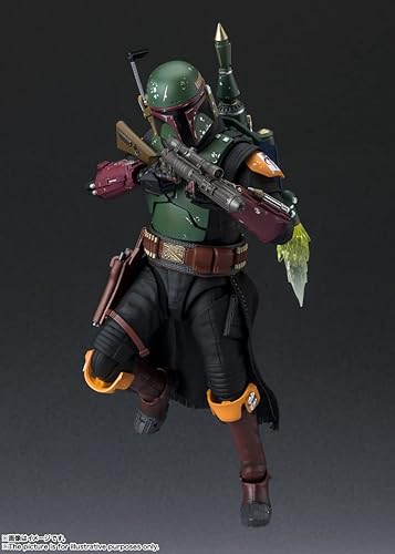 Miniatura 2 de S.H. Figuarts Boba Fett (Star Wars: El libro de Boba Fett) Aprox. 6.1 pulgadas (6.102 in), AVS, PVC y tela, figura de acción prepintada
