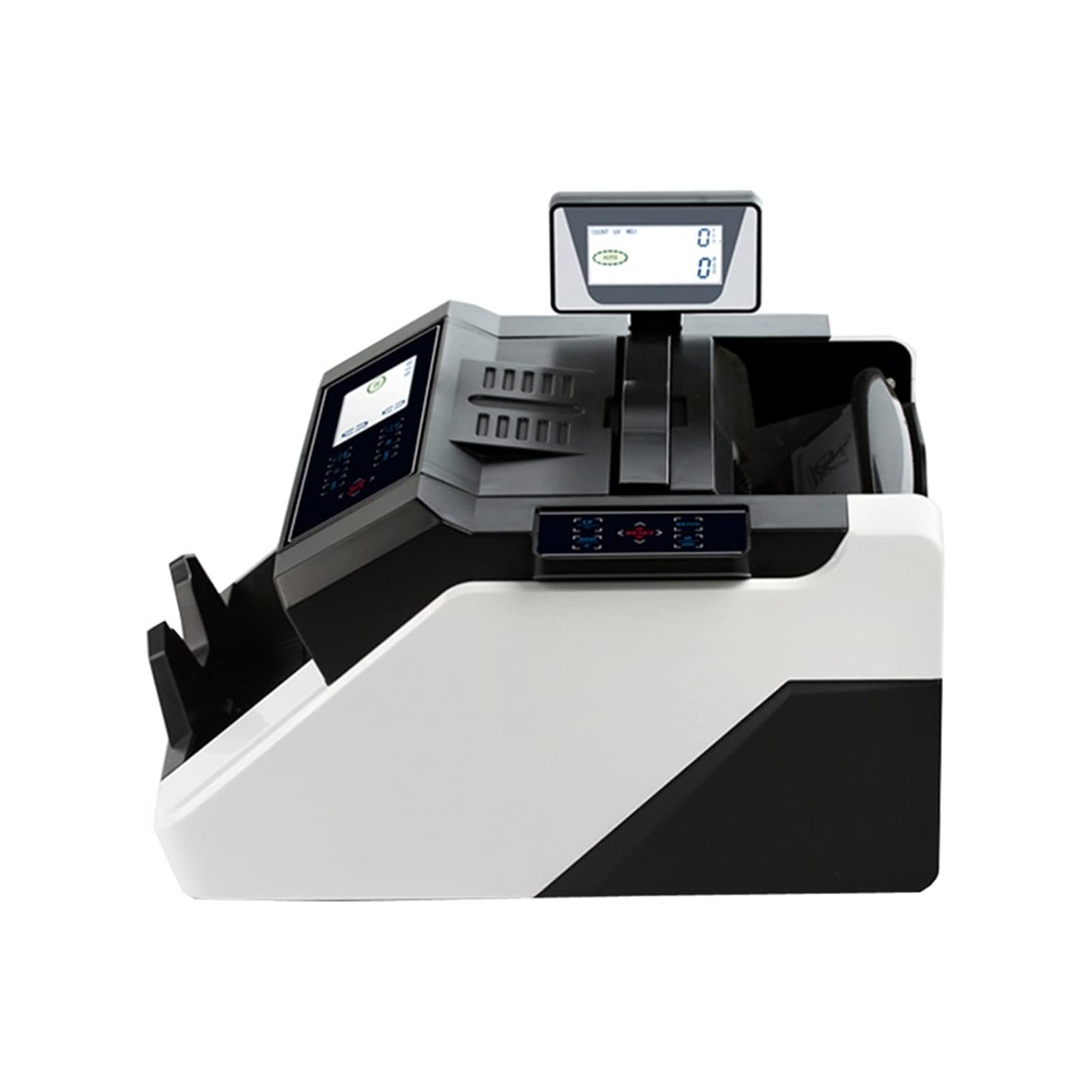 Liczarka do Pieniędzy Maszyna pieniężna UV/mg/mt/dd Wykrywanie maszyny do liczenia gotówki z rachunkiem za pomocą DOPROWADZIŁO Wyświetl Waluty Banknot Counter HS-108(EUR)