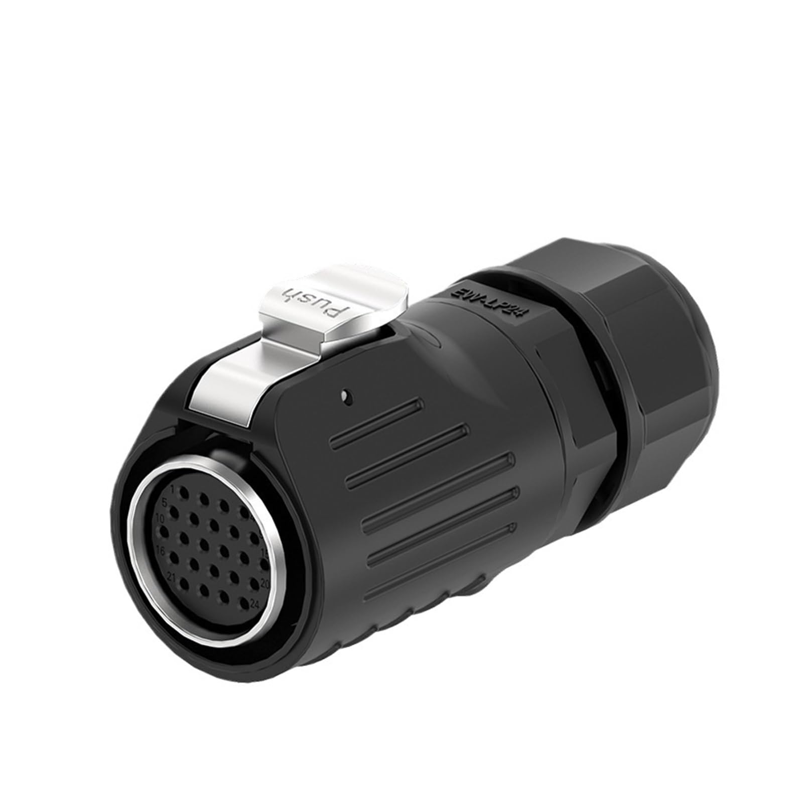 Connecteur d'alimentation EW-LP24 multicœur à bride circulaire 5A