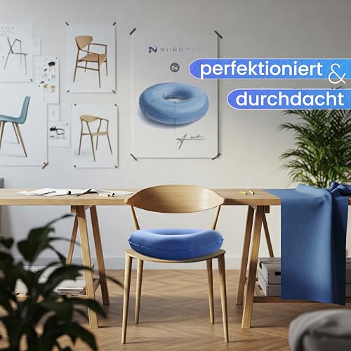 Nordmar® - Sitzring - Extra groß für schmerzfreies Sitzen - Sitzring nach OP oder Geburt mit idealer Breite