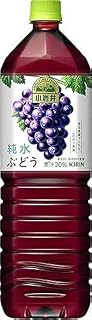Kirin Koiwai Grape Juice Drinks 1.5L PET Bottle (Pack of 2) - Preservatives Free Grape Juice Beverages from Japan - MADE IN JAPAN - Limited Stock