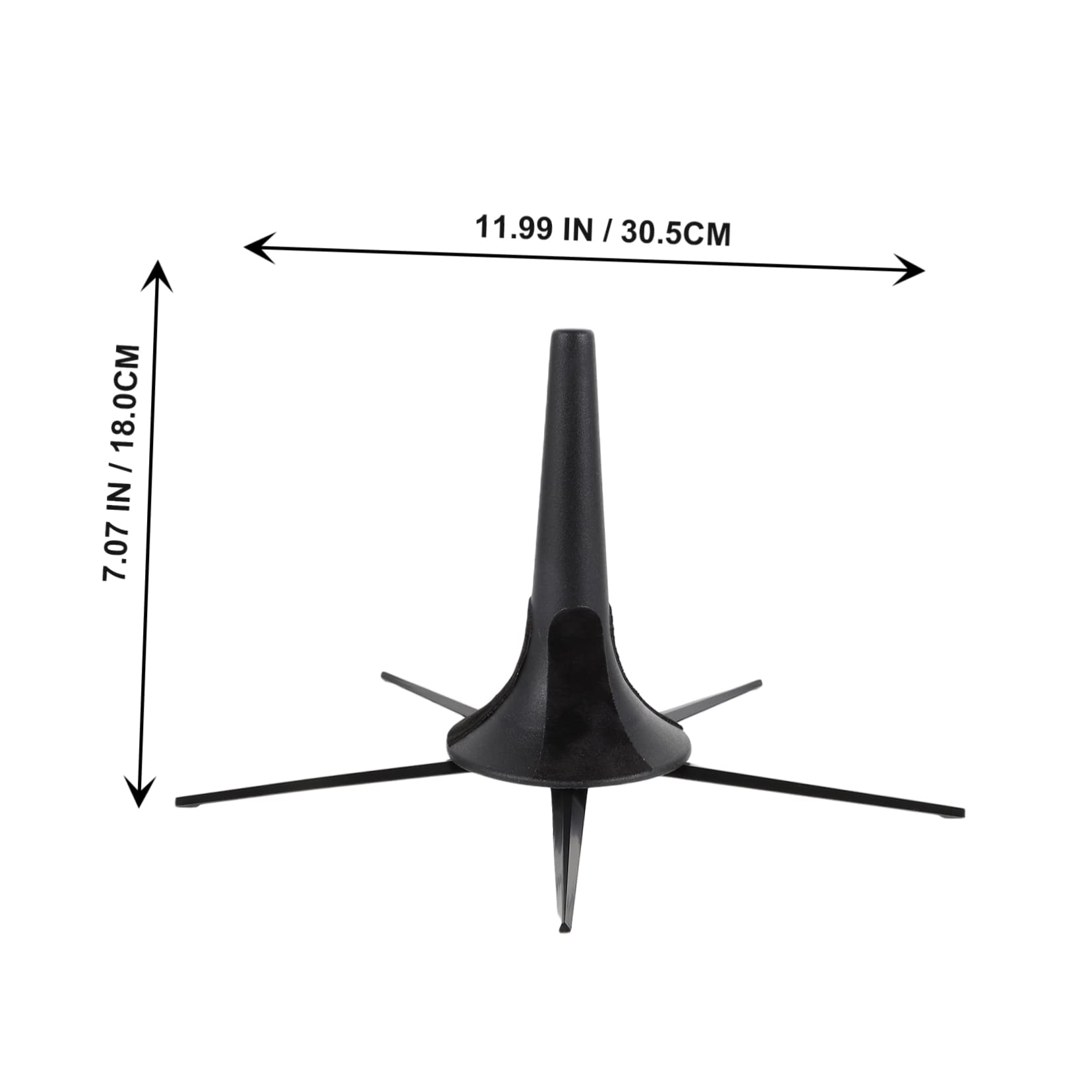 ifundom Detachable Trumpet Holder 5-leg Music Stand Zinc Alloy Music Instrument Rack