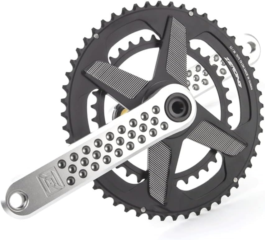 Pédalier de route creux avec manivelle 175 mm en argent haute précision GXP