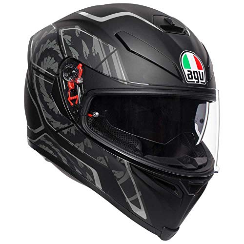Marca AGV AGV CASCO K5 S MULTI MPLK TORNADO MATT BLACK/SILVER XS