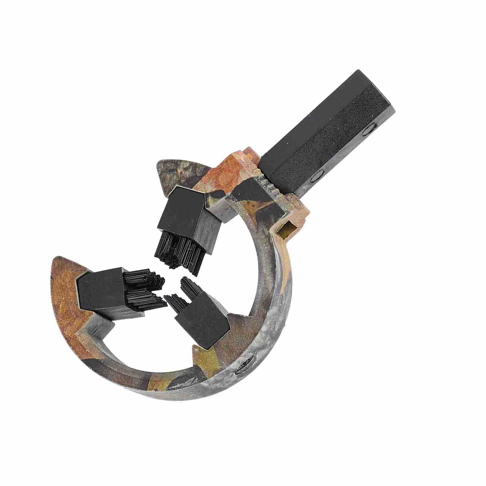 Rest, Rest For Compound Bows Accessories Universal Brush Rest Containment Brush Rest Archery Rest (Carbon cloth camouflage) (Camouflage)