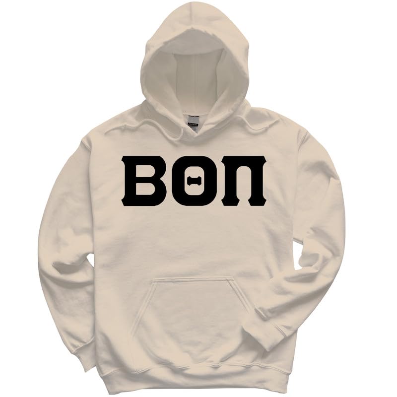 Beta Theta Pi Hoodie - Beta Black Letters Sweatshirt