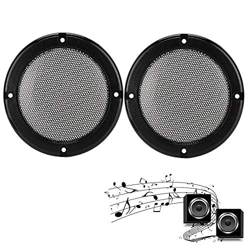 Capa protetora de alto-falante estável e resistente, círculo decorativo de alto-falante durável boni