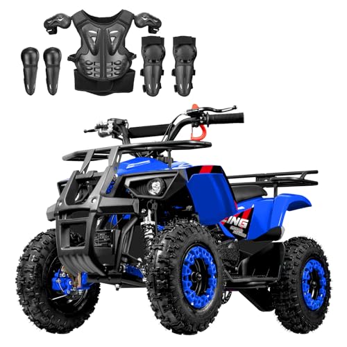 Kids 4 Wheeler 50cc Gas ATV Gas Powered Four Wheeler with Su