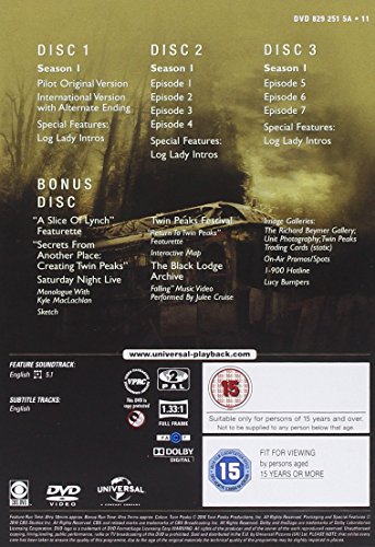 Twin Peaks - Definitive Gold Box Edition [DVD] (Slimline Packaging) [1990]