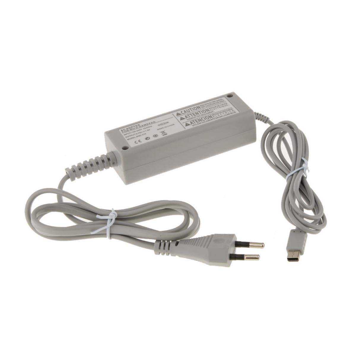 Link-e : Caricatore di rete Gamepad, cavo AV e alimentazione compatibile con Nintendo Wii-U Console