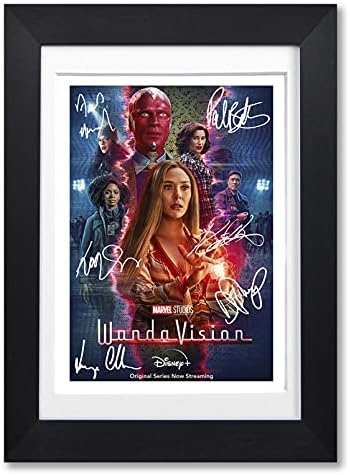 Wanda Vision Cast Signed Autograph A4 Poster Photo Print TV Show Season Series Framed Boxset Memorabilia Gift Wandavision (POSTER ONLY)