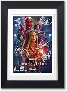 Wanda Vision Cast Signed Autograph A4 Poster Photo Print TV Show Season Series Framed Boxset Memorabilia Gift Wandavision (POSTER ONLY)