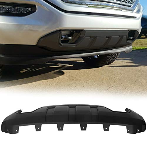 ECOTRIC Front Bumper Skid Plate Compatible with 2016-2019 GMC Sierra 1500 Bumper Valance Panel Replace for 23243494 GM1015123 23243493 Black by ECOTRIC - Used condition - US$41.09