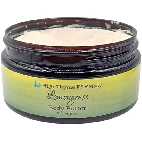 High Thyme FARMacy All-Natural Lemongrass Body Butter Cover