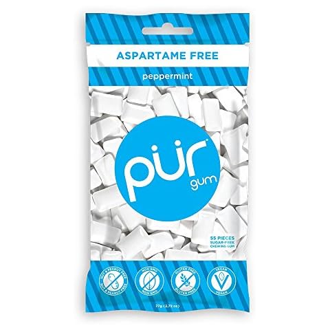 Pur Gum Peppermint Gum 60 Piece (12x80 Grams) Cover