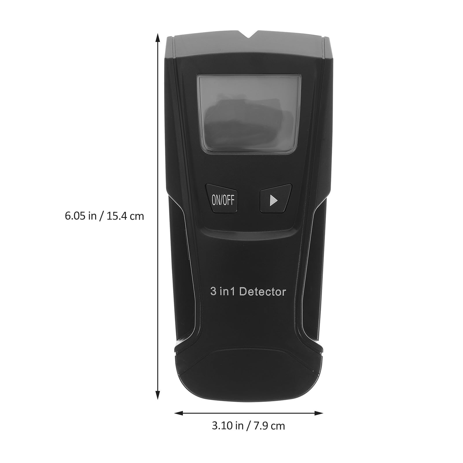 Hohopeti Détecteur Mural Multifonction Écran Lcd, Capteur Précis pour Bois et Métal, Poignée Ergonomique Encastrée Robuste, pour Installation Tv et Meubles