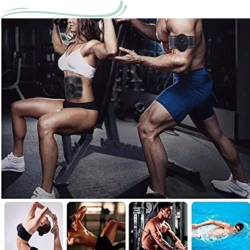 Kit Tonificador Muscular Abdominal E Braço EMS Fit Boot Toning SMART FITNESS