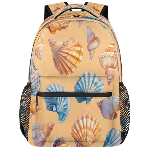 Sac à dos pour ordinateur portable Ocean Shell pour ranger vos affaires de voyage et travail
