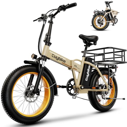 Image of 1000W Foldable Electric Bike,48V 20AH Removable Battery Ebike,80 Miles Max Range Electric Bike for Adults,20 inch Fat Tire Folding Ebike,Adult Electric Bicycle for Commute Beach Snow